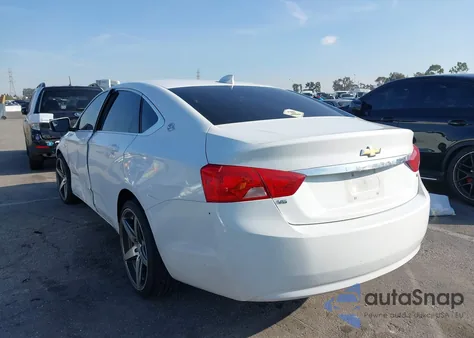 2017 Chevrolet Impala 1Lt из США, поврежденный, VIN 2G1105S33H9177421